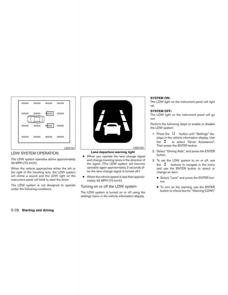 Nissan Rogue II 2 owners manual / page 303