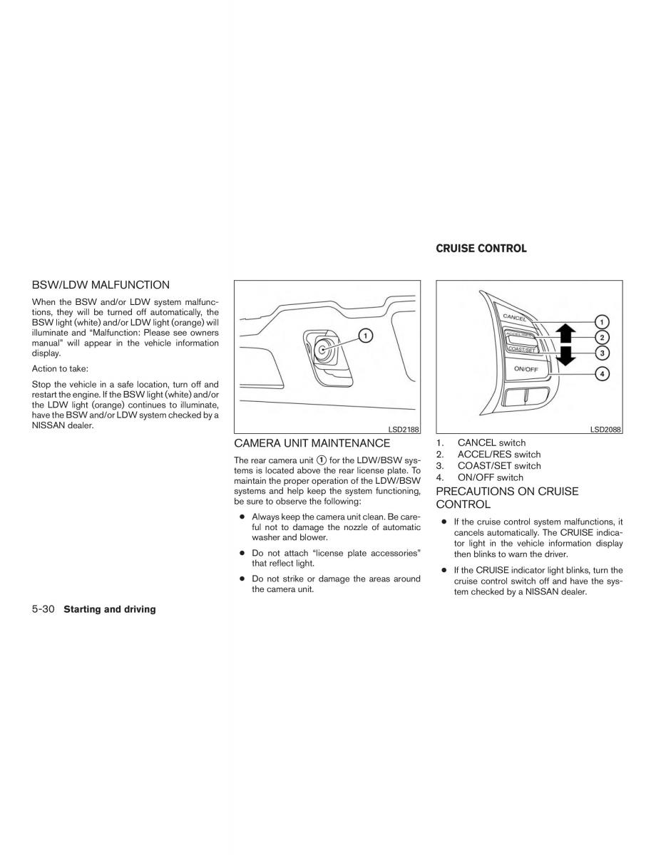 Nissan Rogue II 2 owners manual / page 305