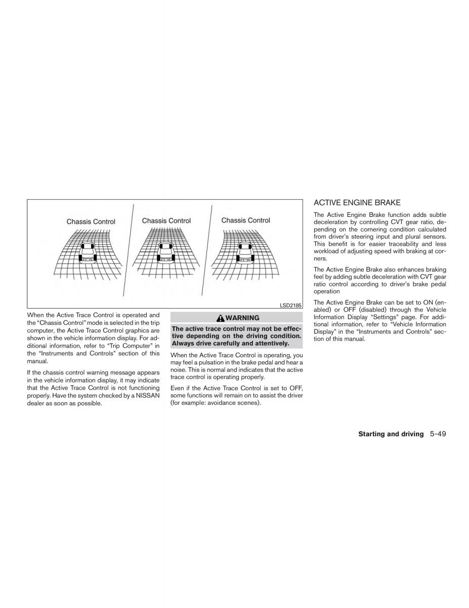 Nissan Rogue II 2 owners manual / page 324