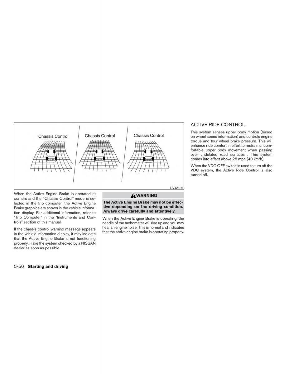 Nissan Rogue II 2 owners manual / page 325