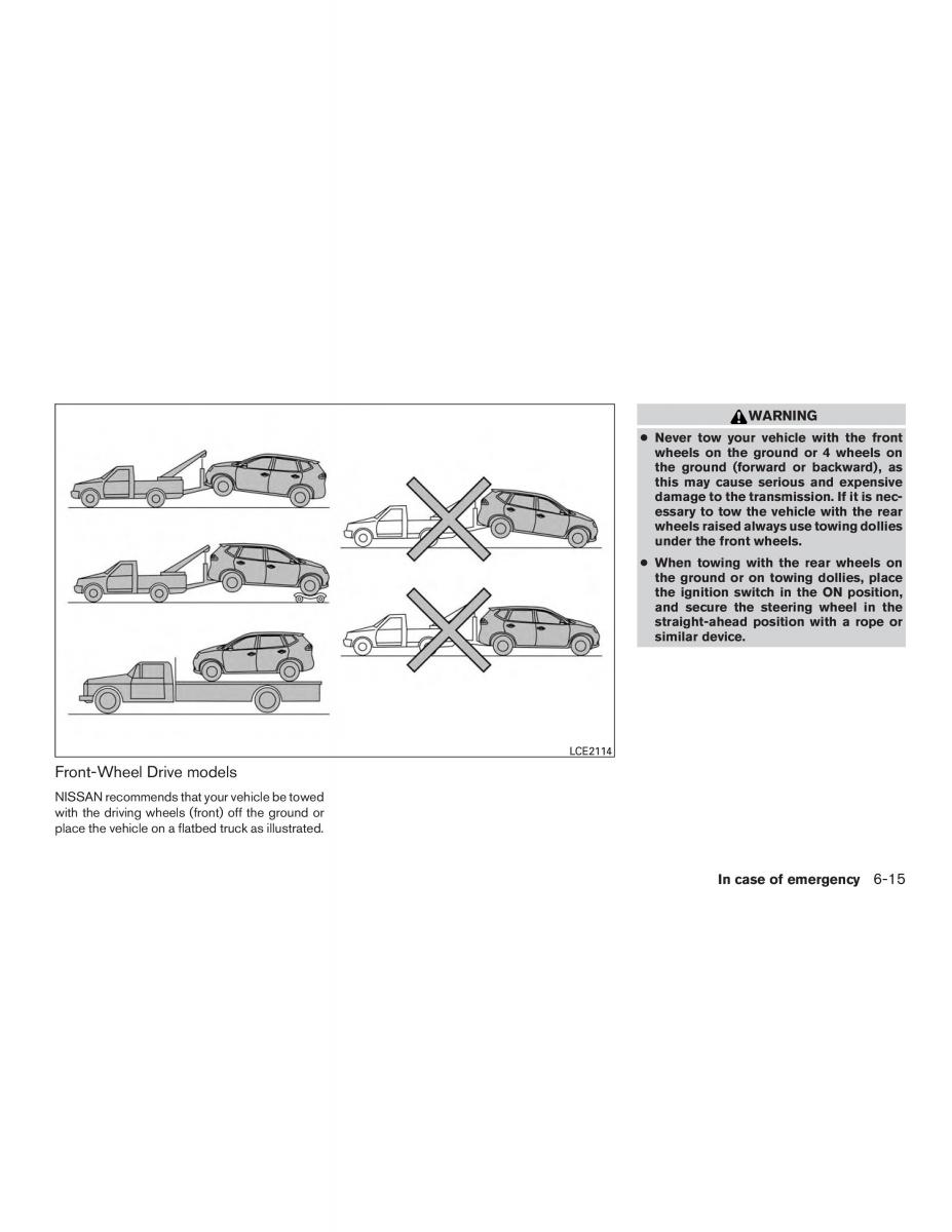 Nissan Rogue II 2 owners manual / page 346