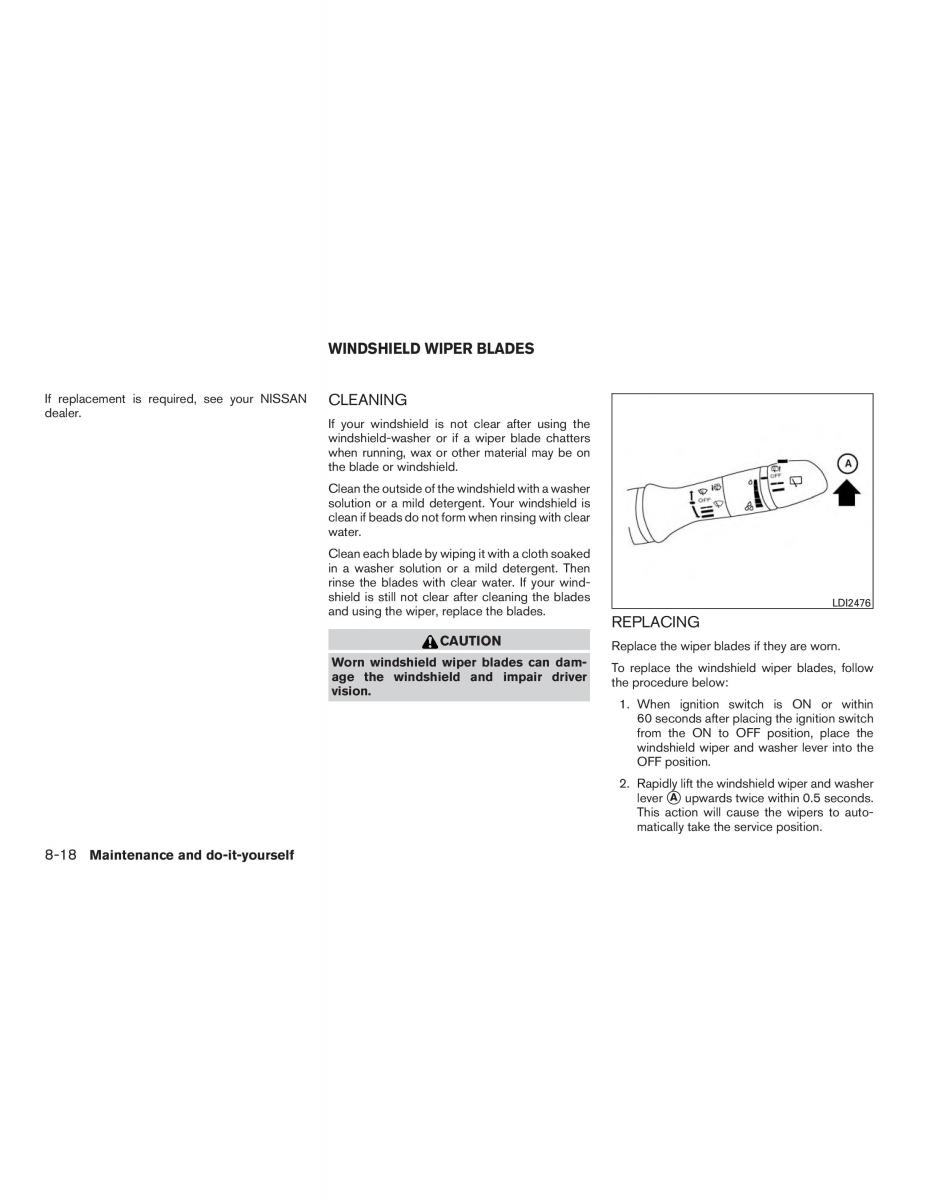 Nissan Rogue II 2 owners manual / page 371