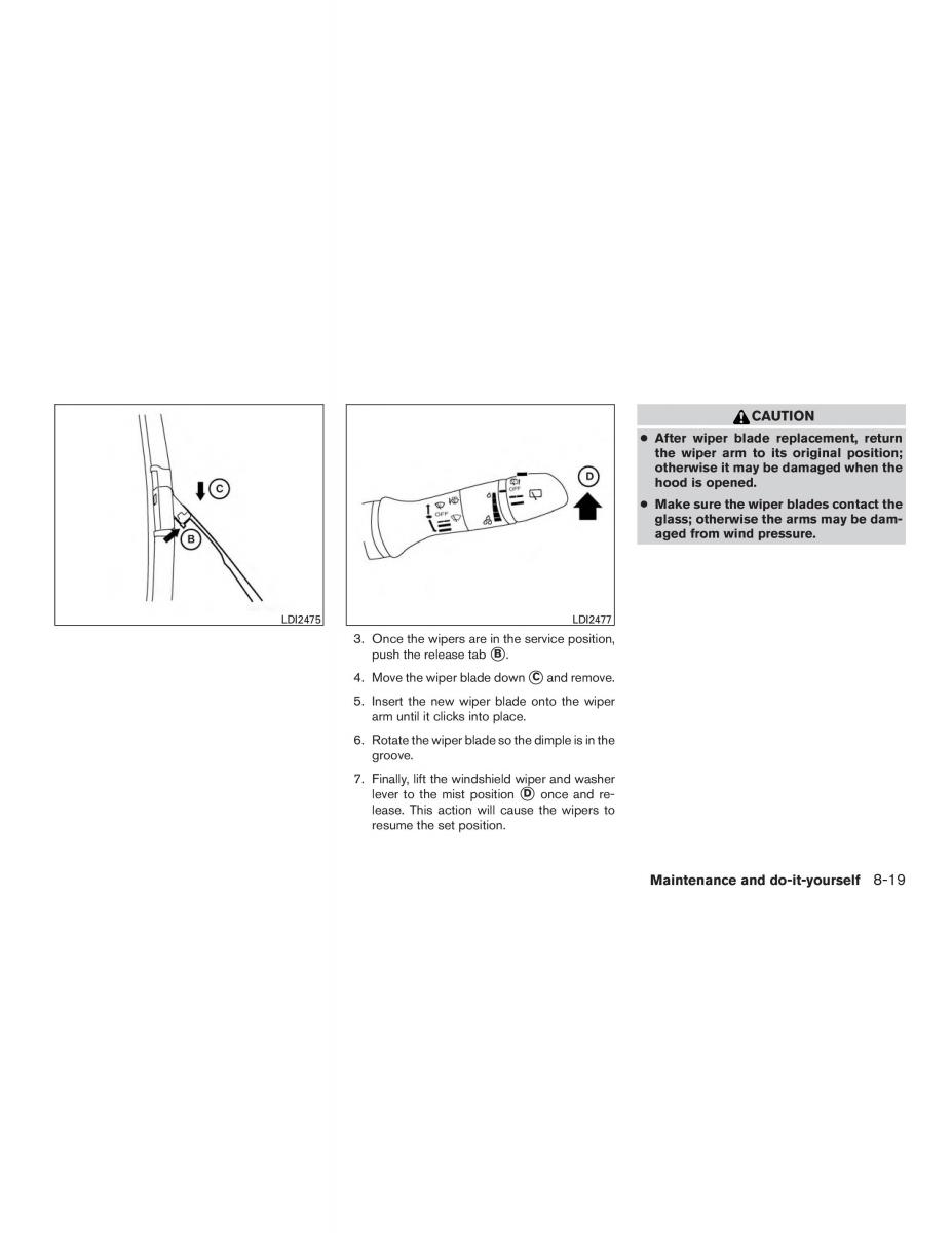 Nissan Rogue II 2 owners manual / page 372