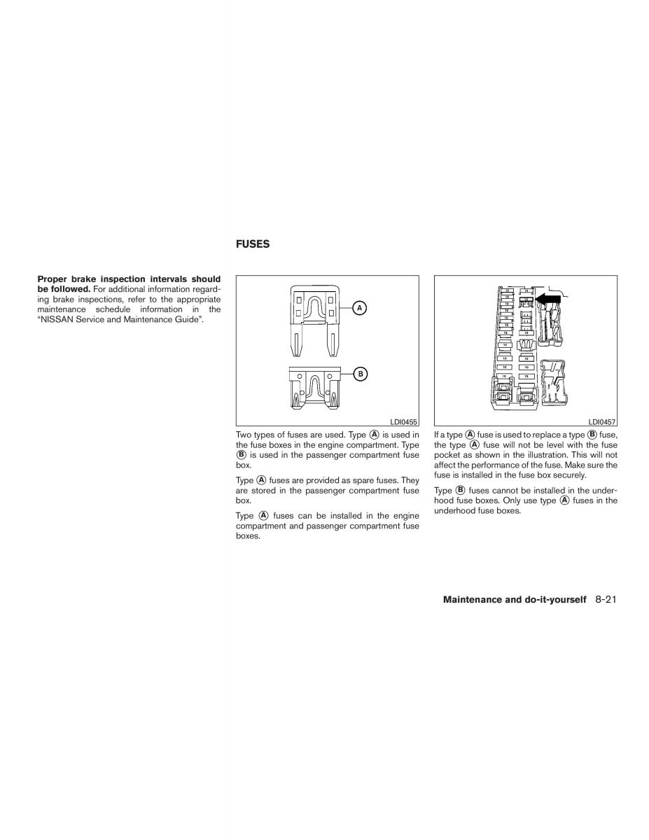 Nissan Rogue II 2 owners manual / page 374