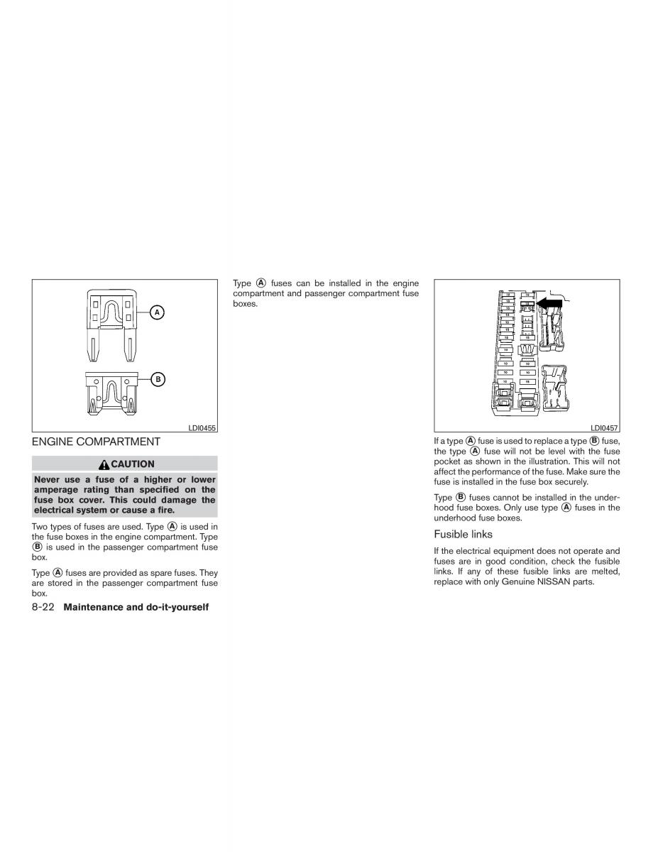 Nissan Rogue II 2 owners manual / page 375