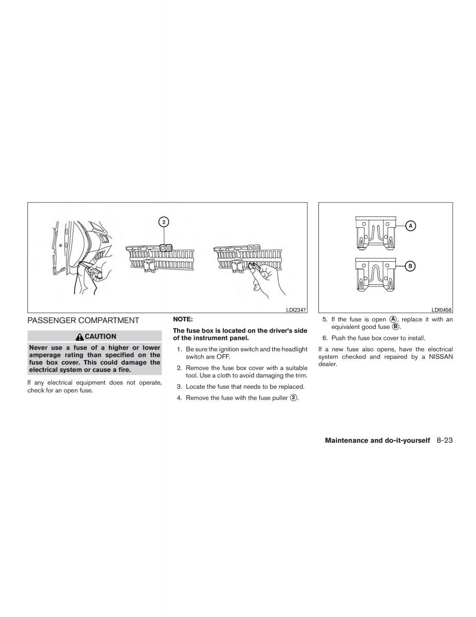 Nissan Rogue II 2 owners manual / page 376