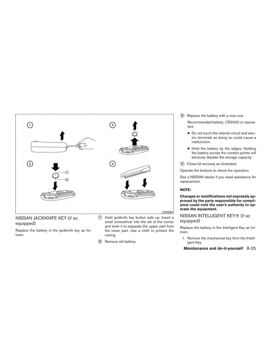 Nissan Rogue II 2 owners manual / page 378