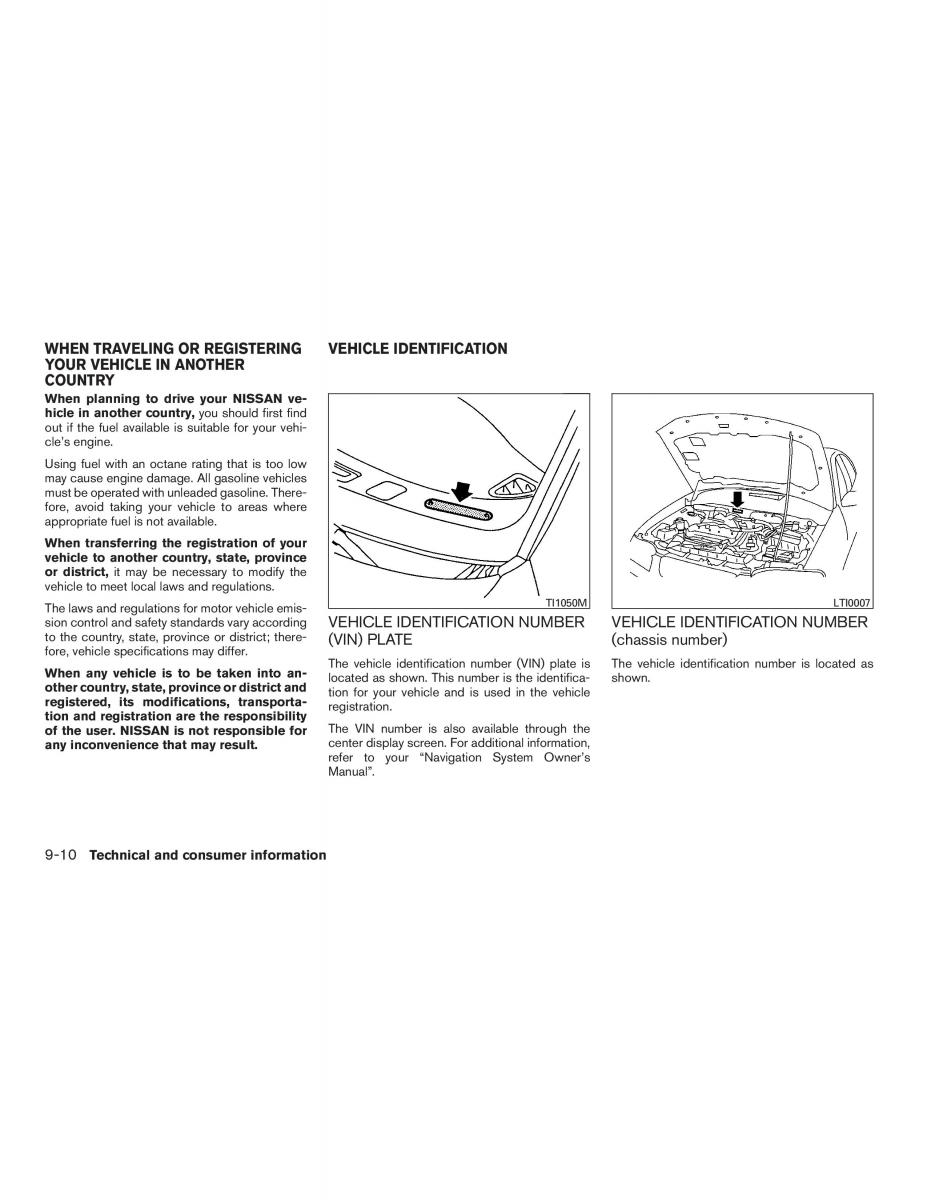 Nissan Rogue II 2 owners manual / page 405