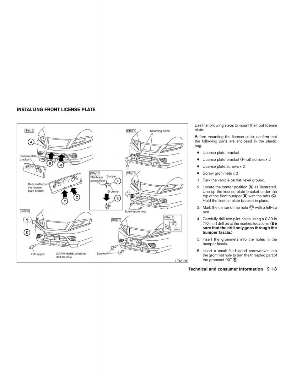 Nissan Rogue II 2 owners manual / page 408