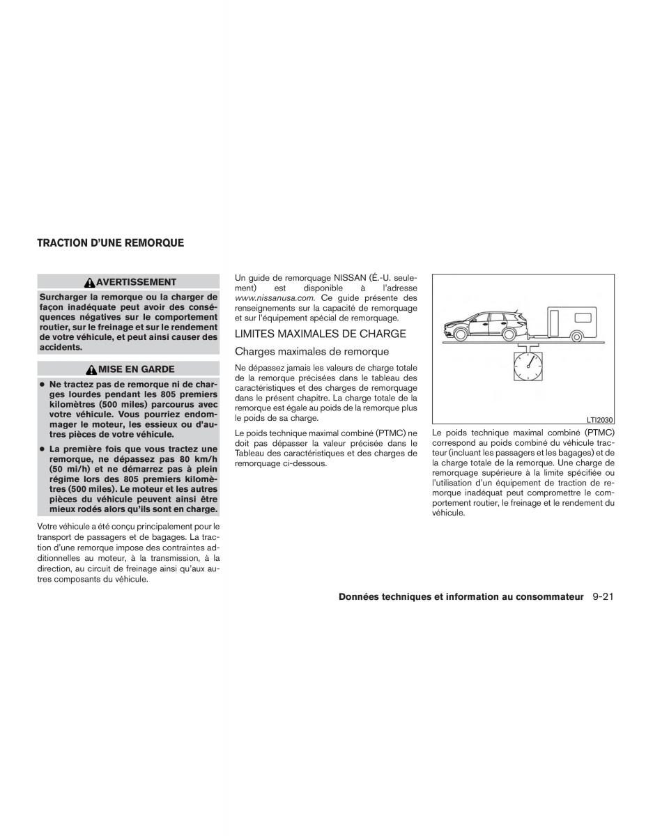 Nissan Rogue II 2 manuel du proprietaire / page 474