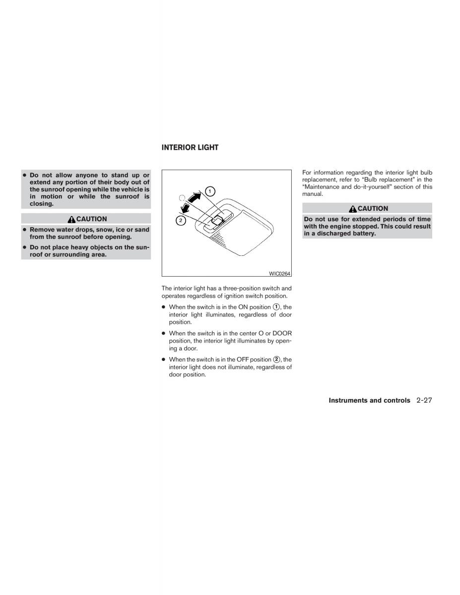 Nissan Sentra V 5 N16 owners manual / page 71