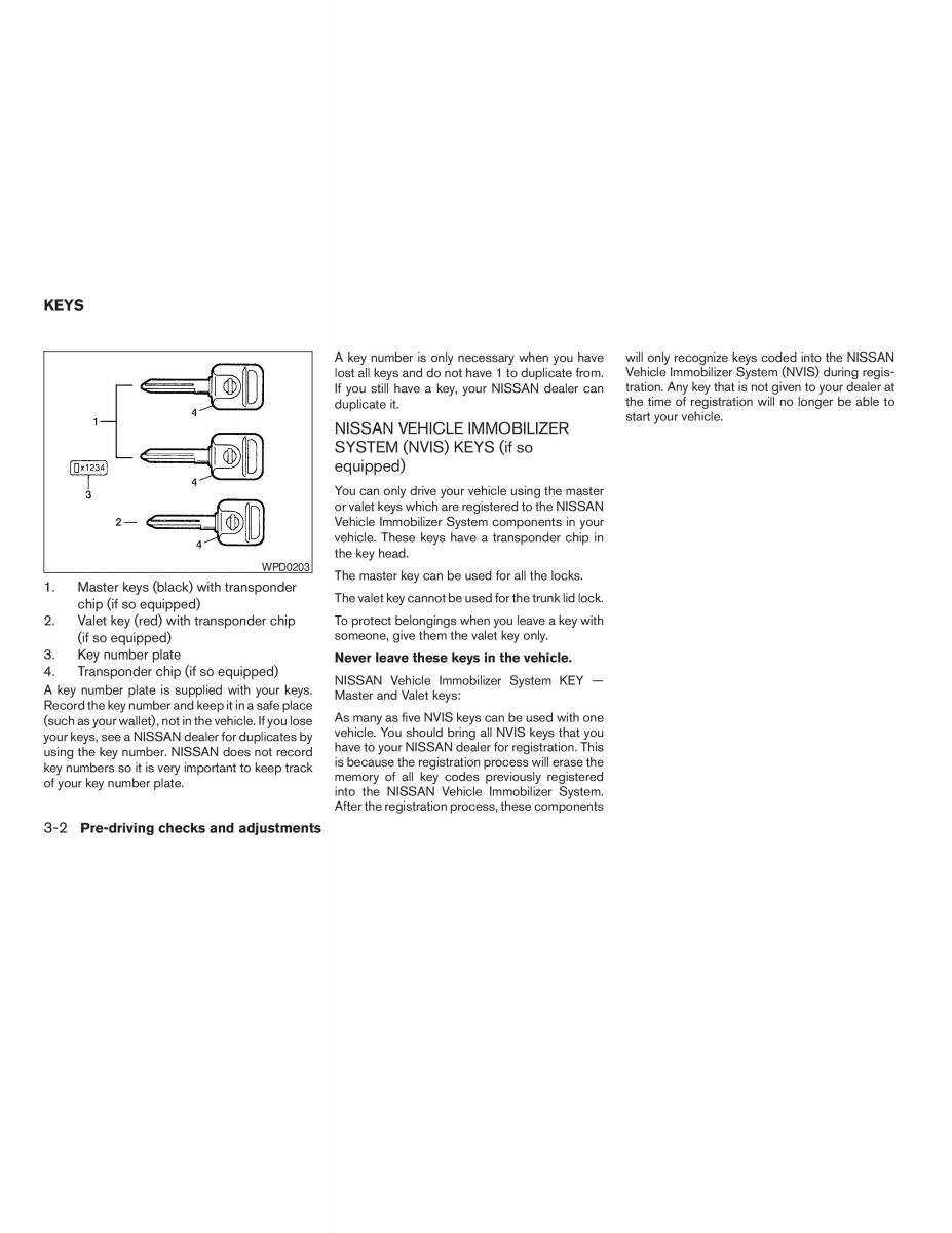 Nissan Sentra V 5 N16 owners manual / page 74