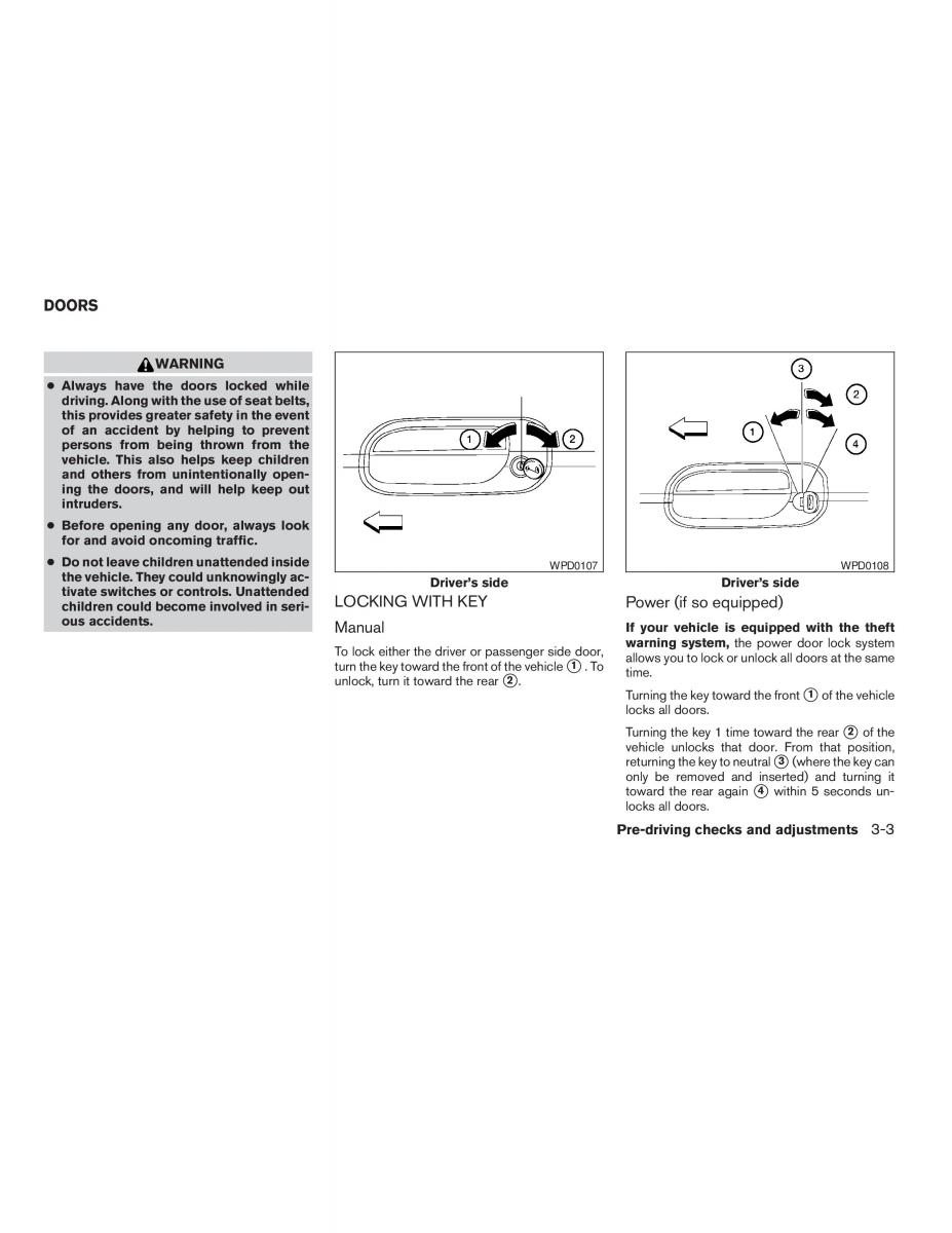 Nissan Sentra V 5 N16 owners manual / page 75