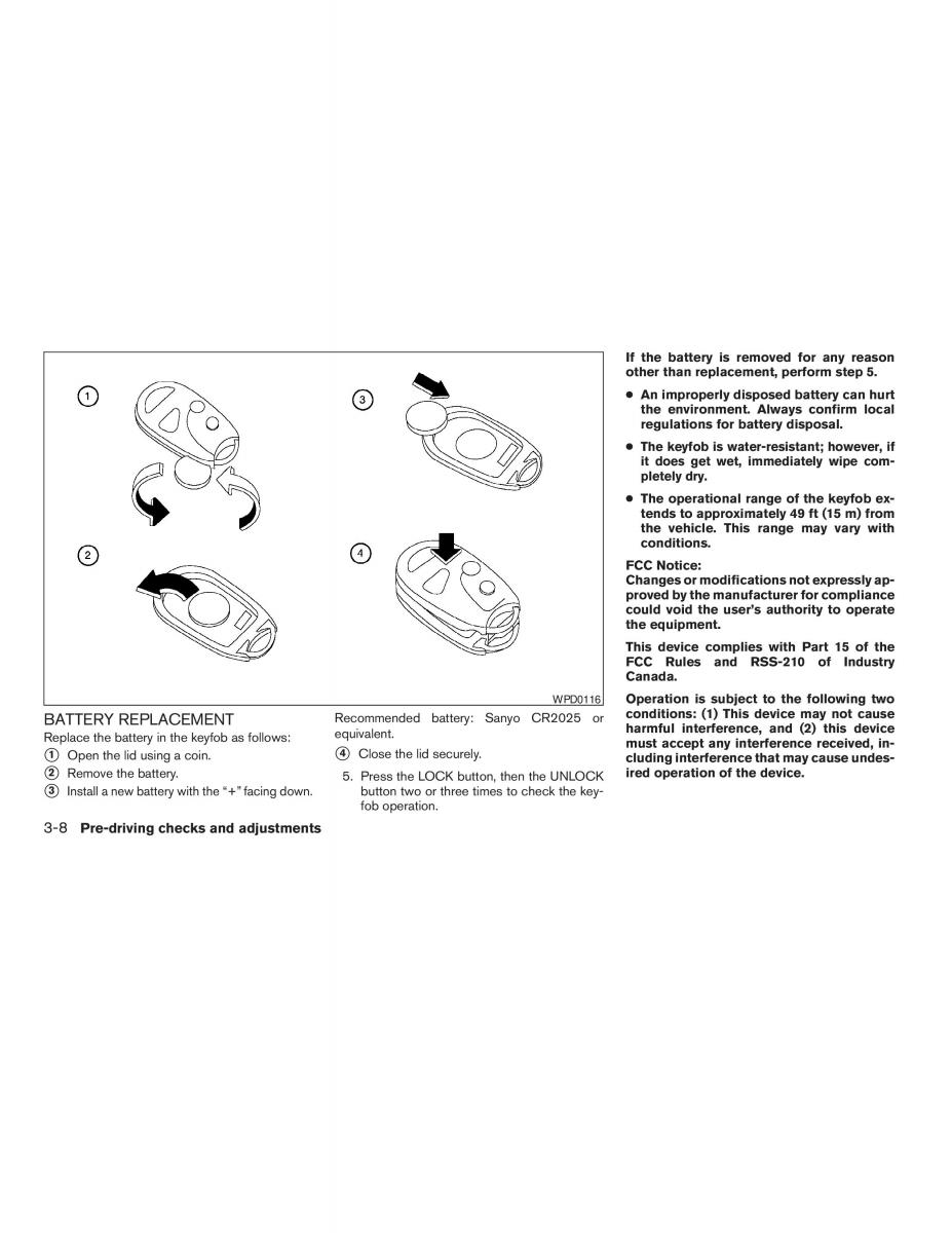 Nissan Sentra V 5 N16 owners manual / page 80