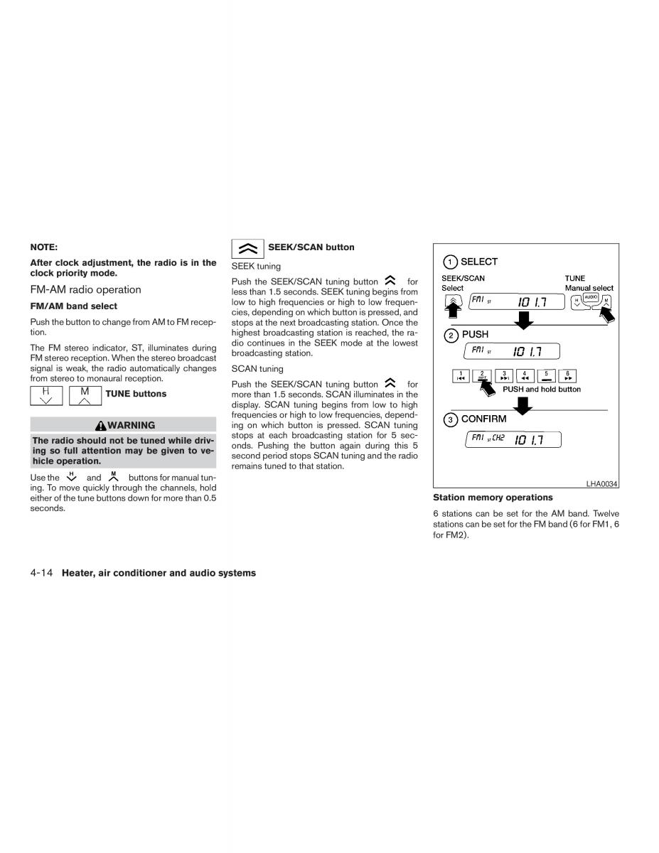 Nissan Sentra V 5 N16 owners manual / page 102