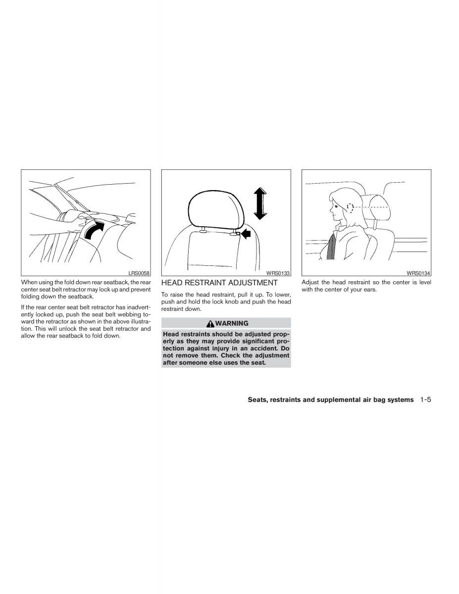 Nissan Sentra V 5 N16 owners manual / page 11