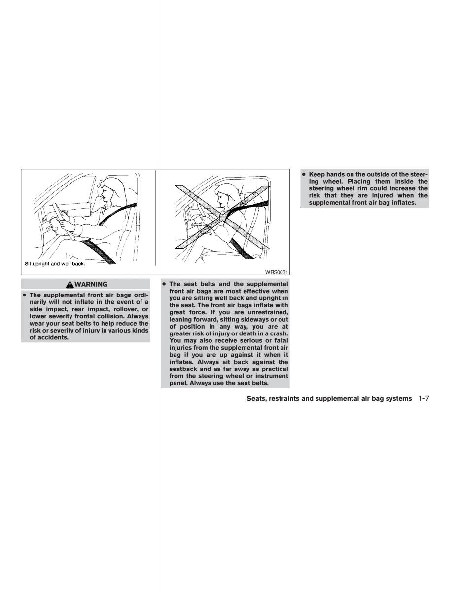 Nissan Sentra V 5 N16 owners manual / page 13