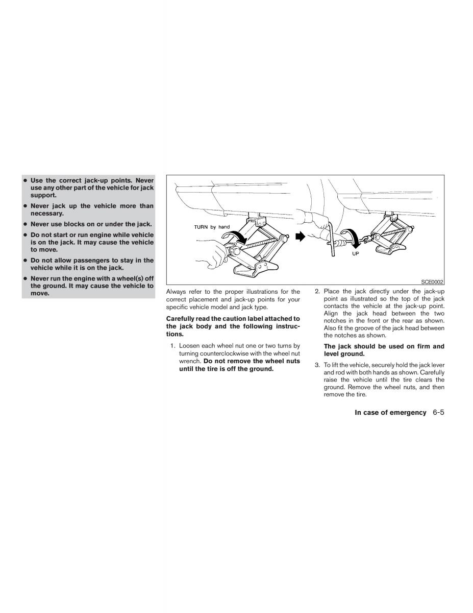 Nissan Sentra V 5 N16 owners manual / page 135