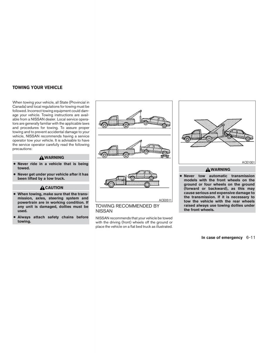 Nissan Sentra V 5 N16 owners manual / page 141