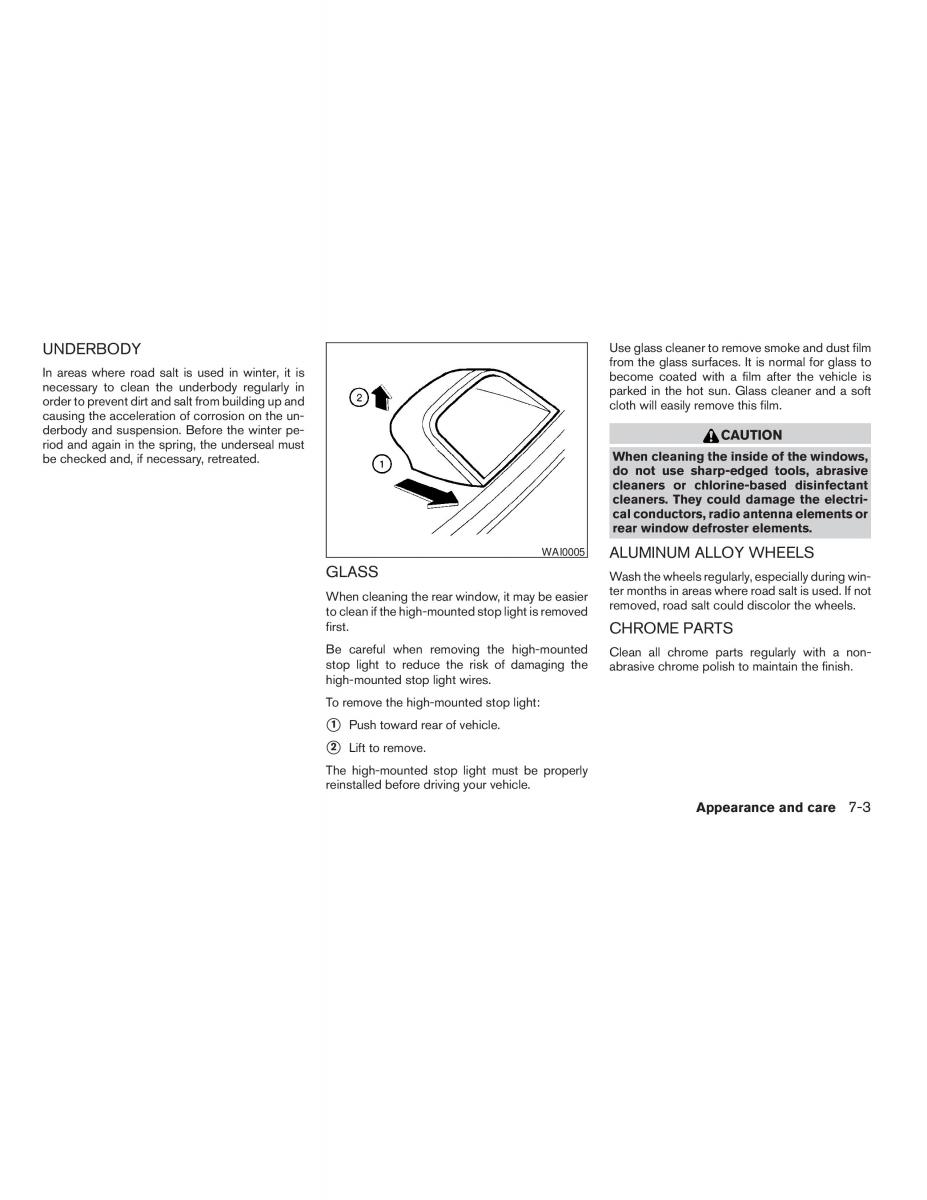 Nissan Sentra V 5 N16 owners manual / page 145