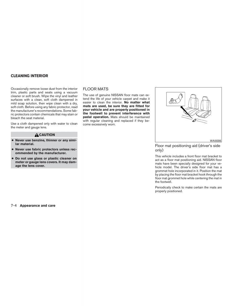 Nissan Sentra V 5 N16 owners manual / page 146