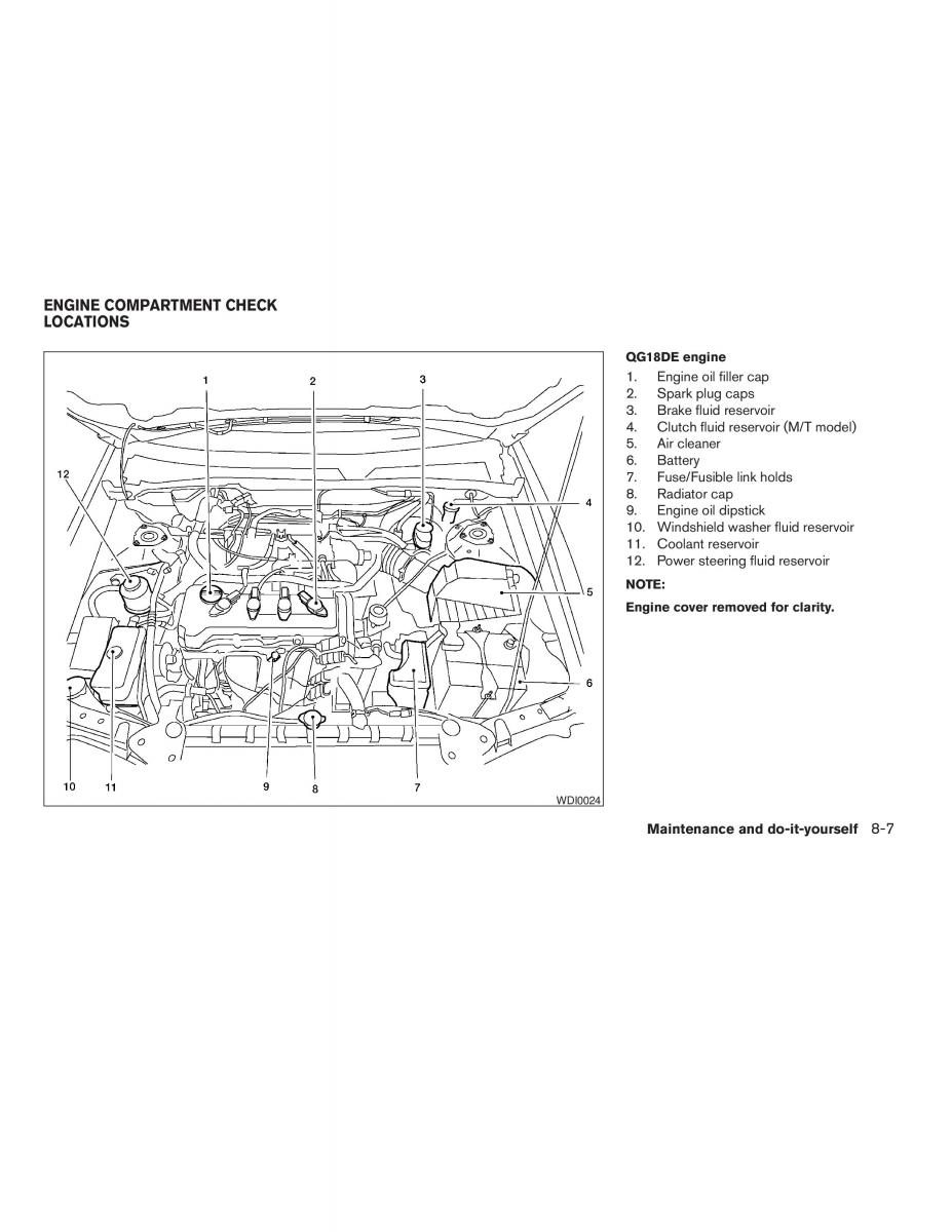 Nissan Sentra V 5 N16 owners manual / page 155