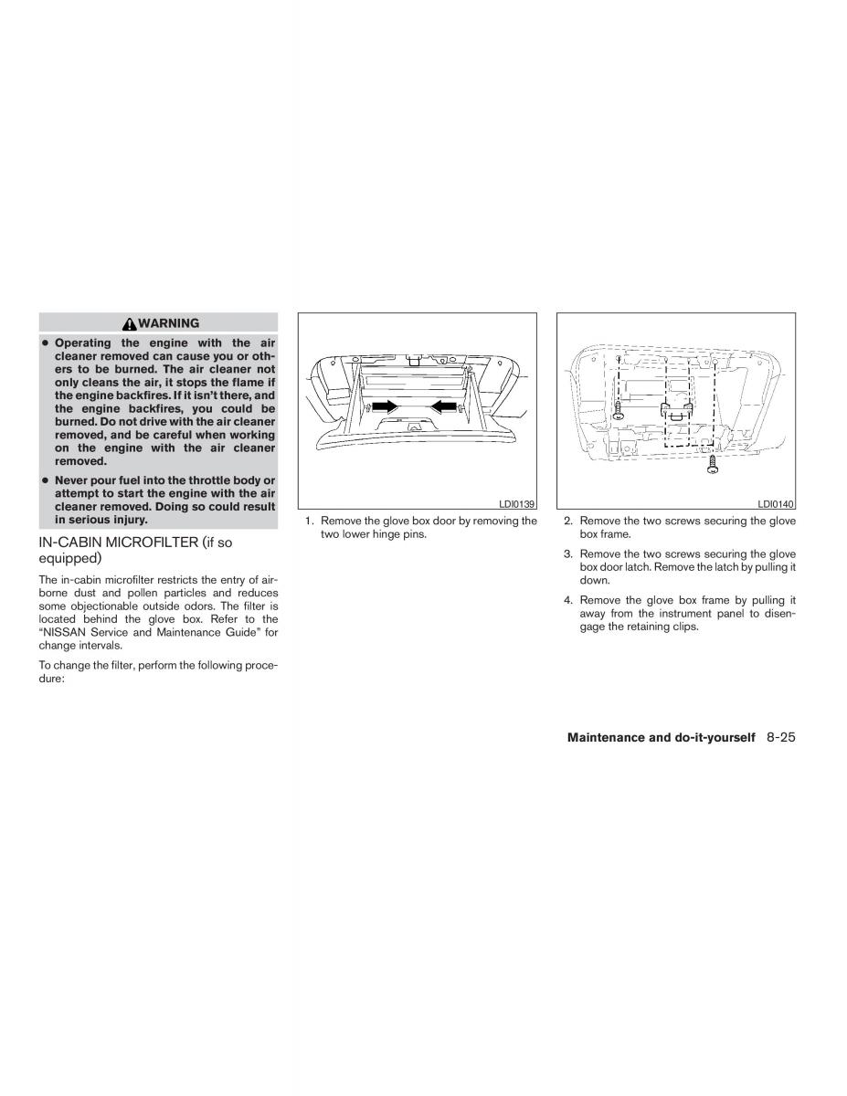 Nissan Sentra V 5 N16 owners manual / page 173