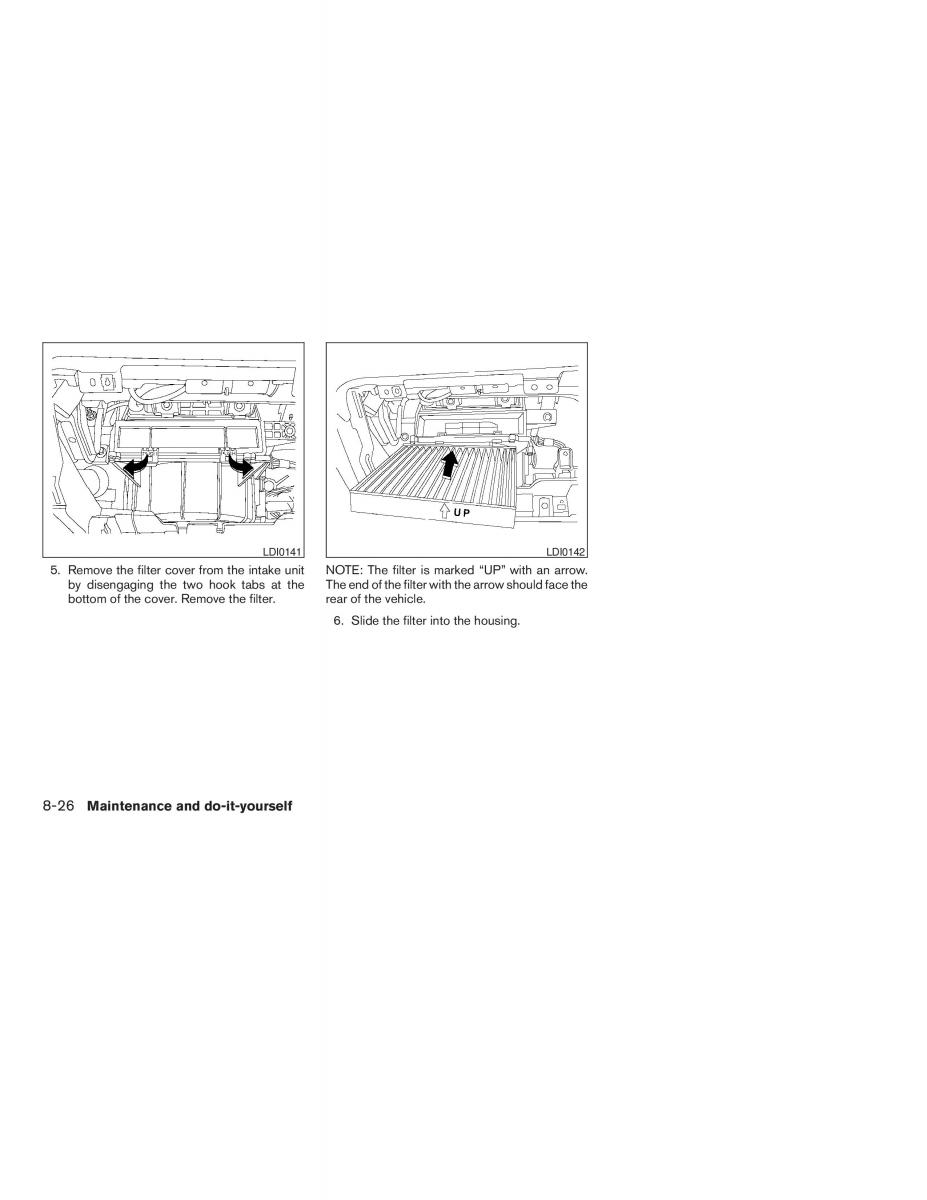 Nissan Sentra V 5 N16 owners manual / page 174