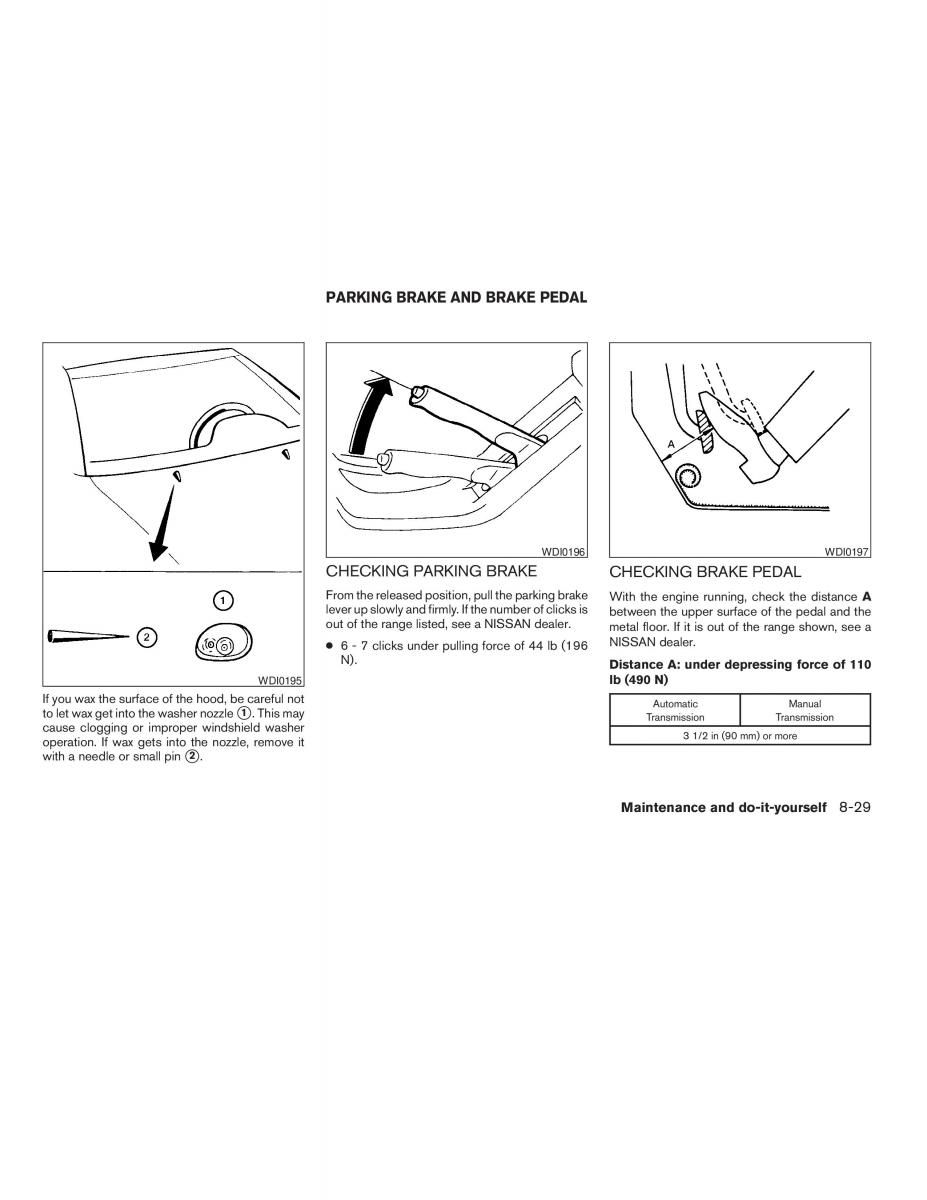 Nissan Sentra V 5 N16 owners manual / page 177