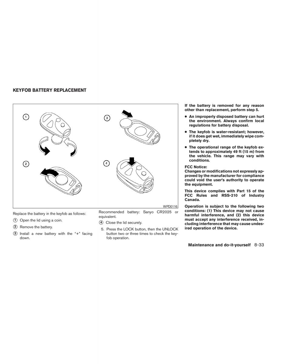 Nissan Sentra V 5 N16 owners manual / page 181