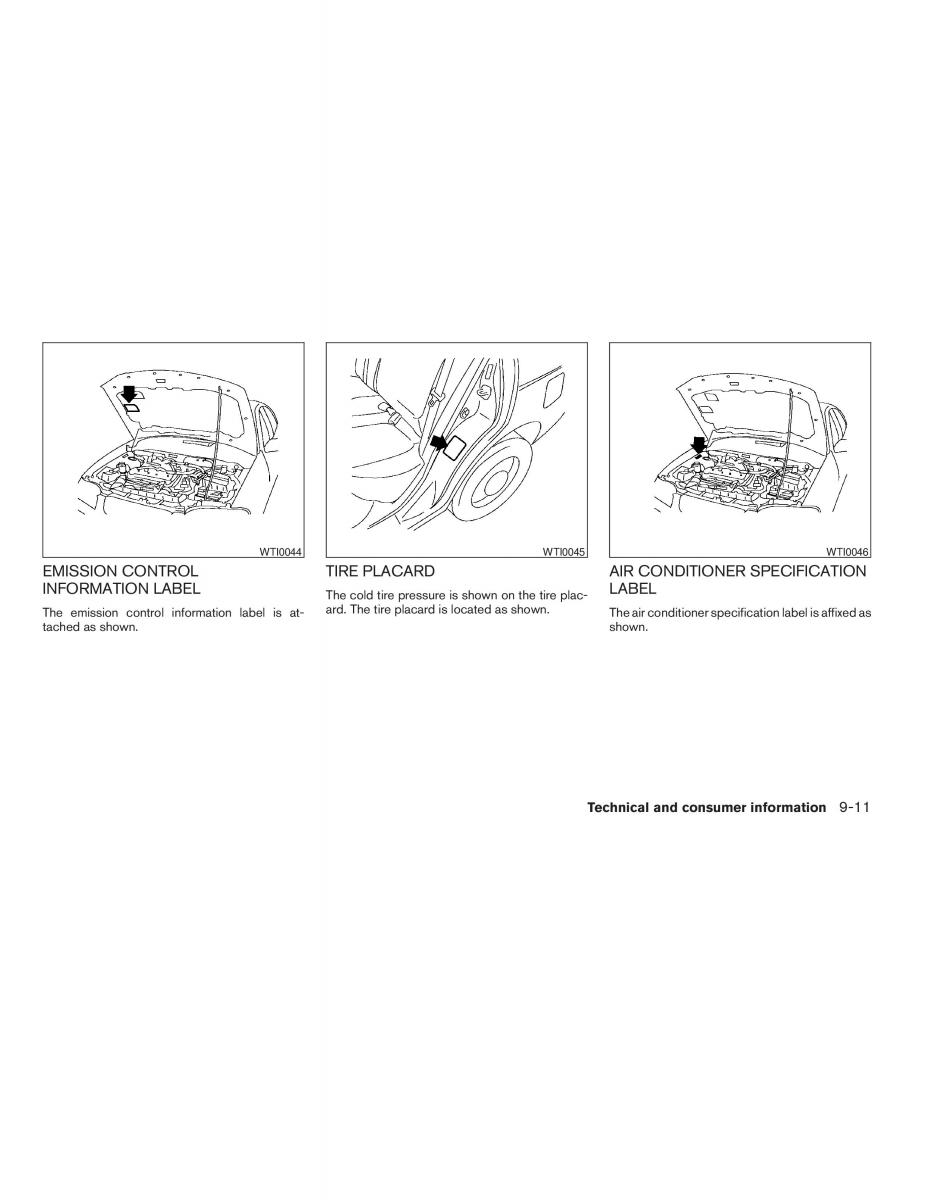 Nissan Sentra V 5 N16 owners manual / page 203