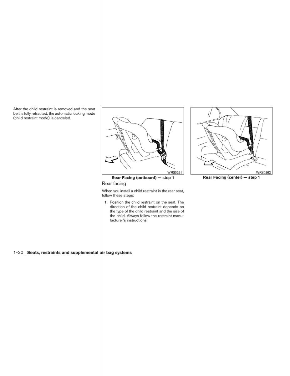 Nissan Sentra V 5 N16 owners manual / page 36