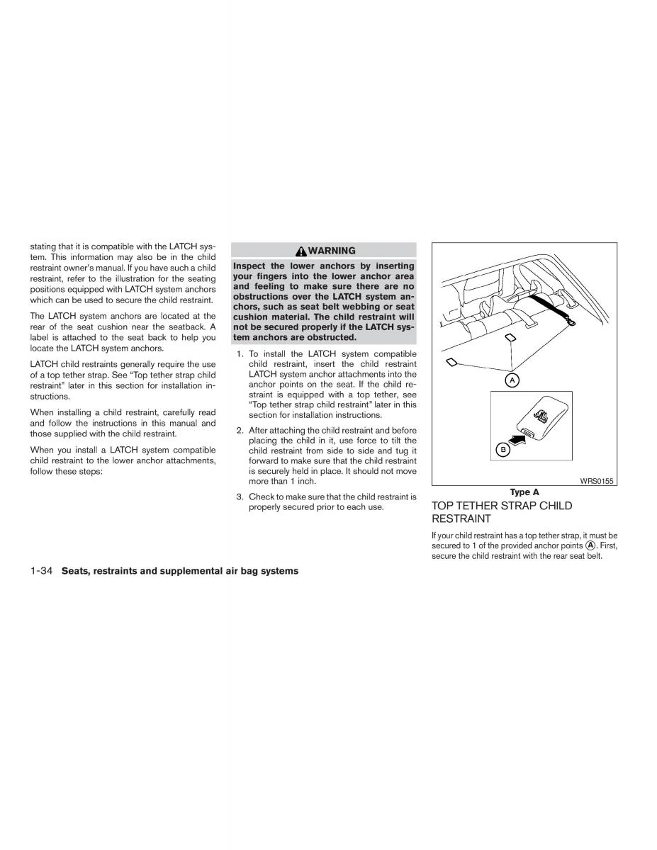 Nissan Sentra V 5 N16 owners manual / page 40