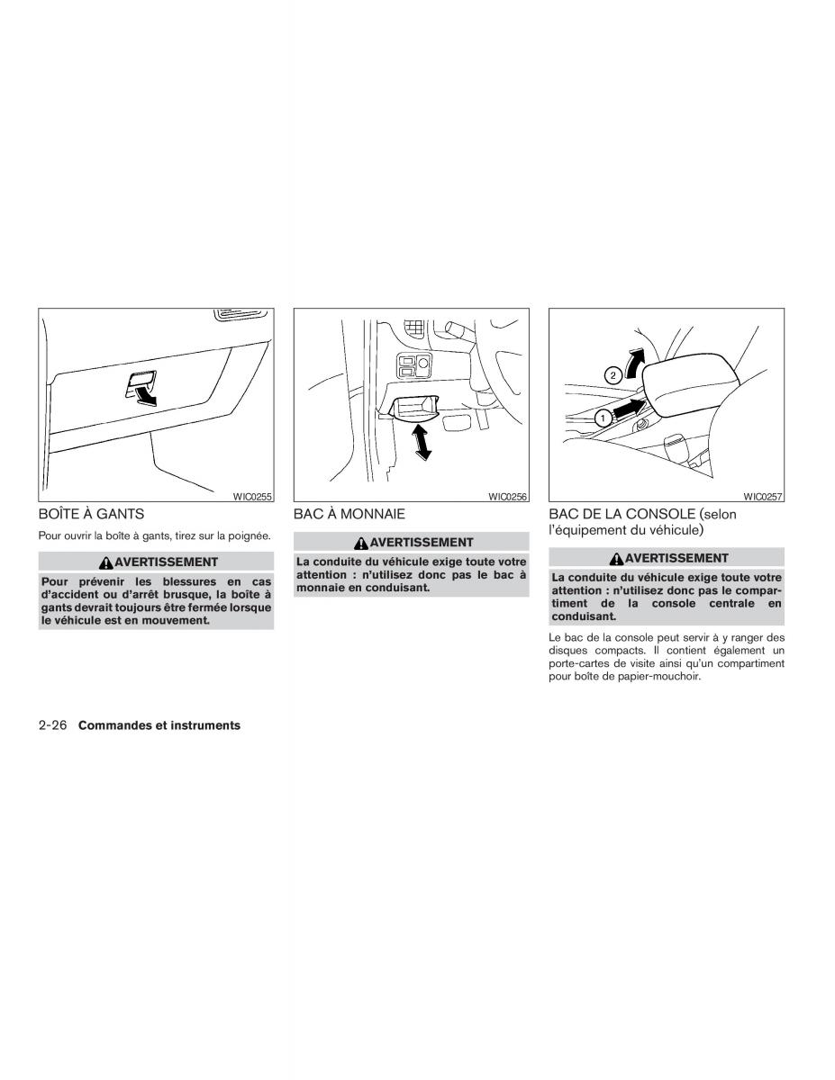 Nissan Sentra V 5 N16 manuel du proprietaire / page 86