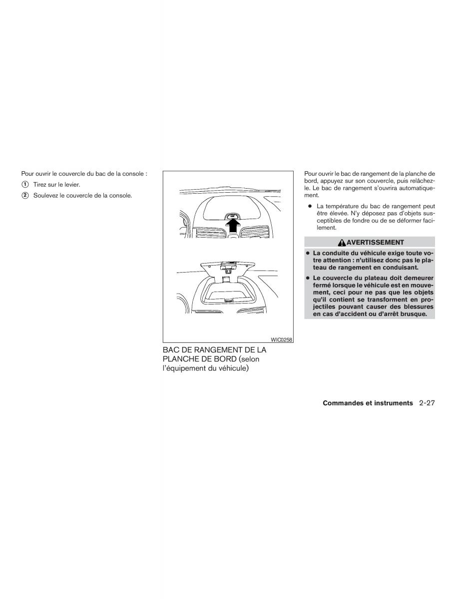 Nissan Sentra V 5 N16 manuel du proprietaire / page 87