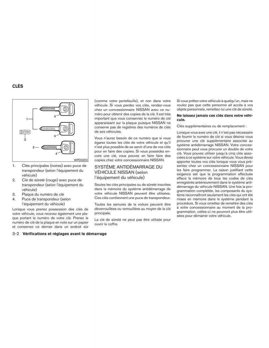 Nissan Sentra V 5 N16 manuel du proprietaire / page 96