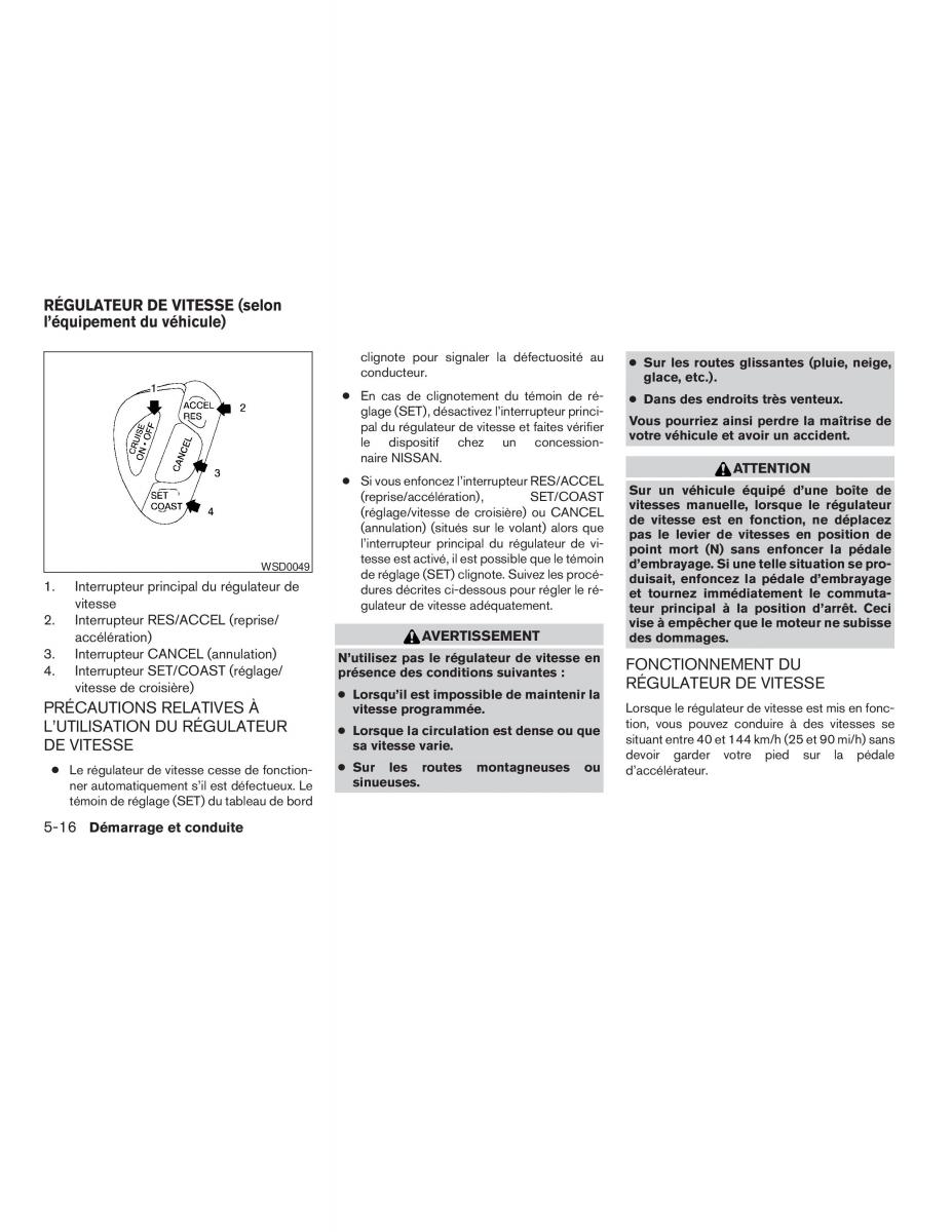 Nissan Sentra V 5 N16 manuel du proprietaire / page 150