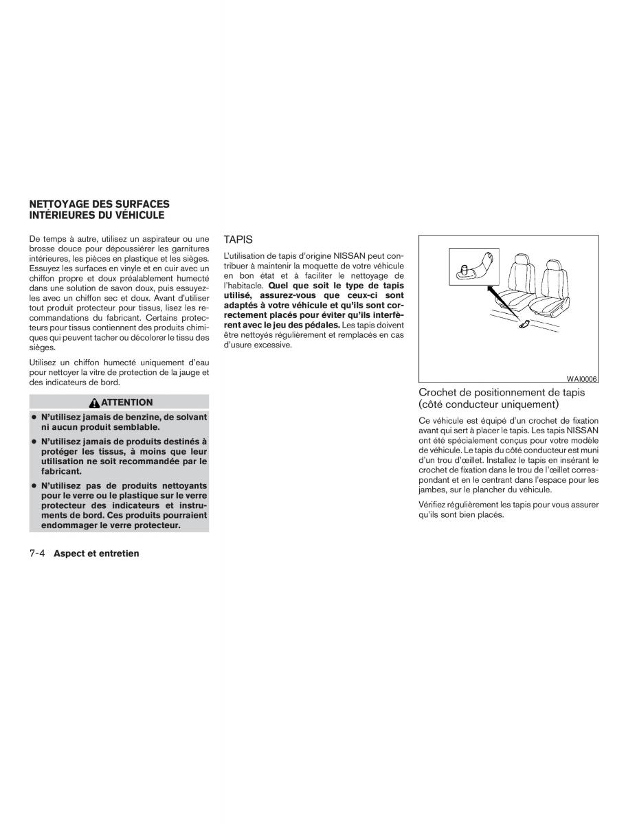 Nissan Sentra V 5 N16 manuel du proprietaire / page 178