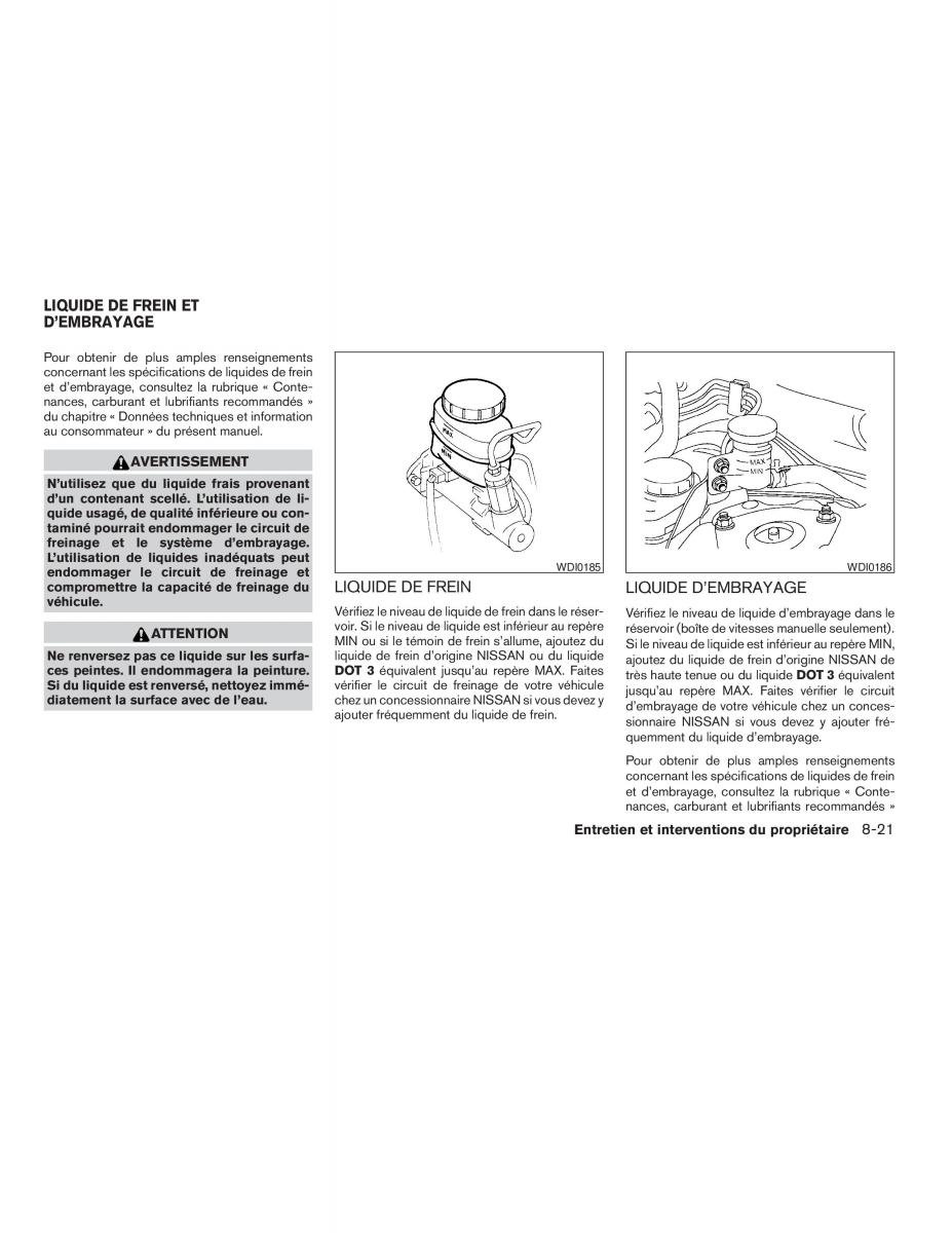 Nissan Sentra V 5 N16 manuel du proprietaire / page 203