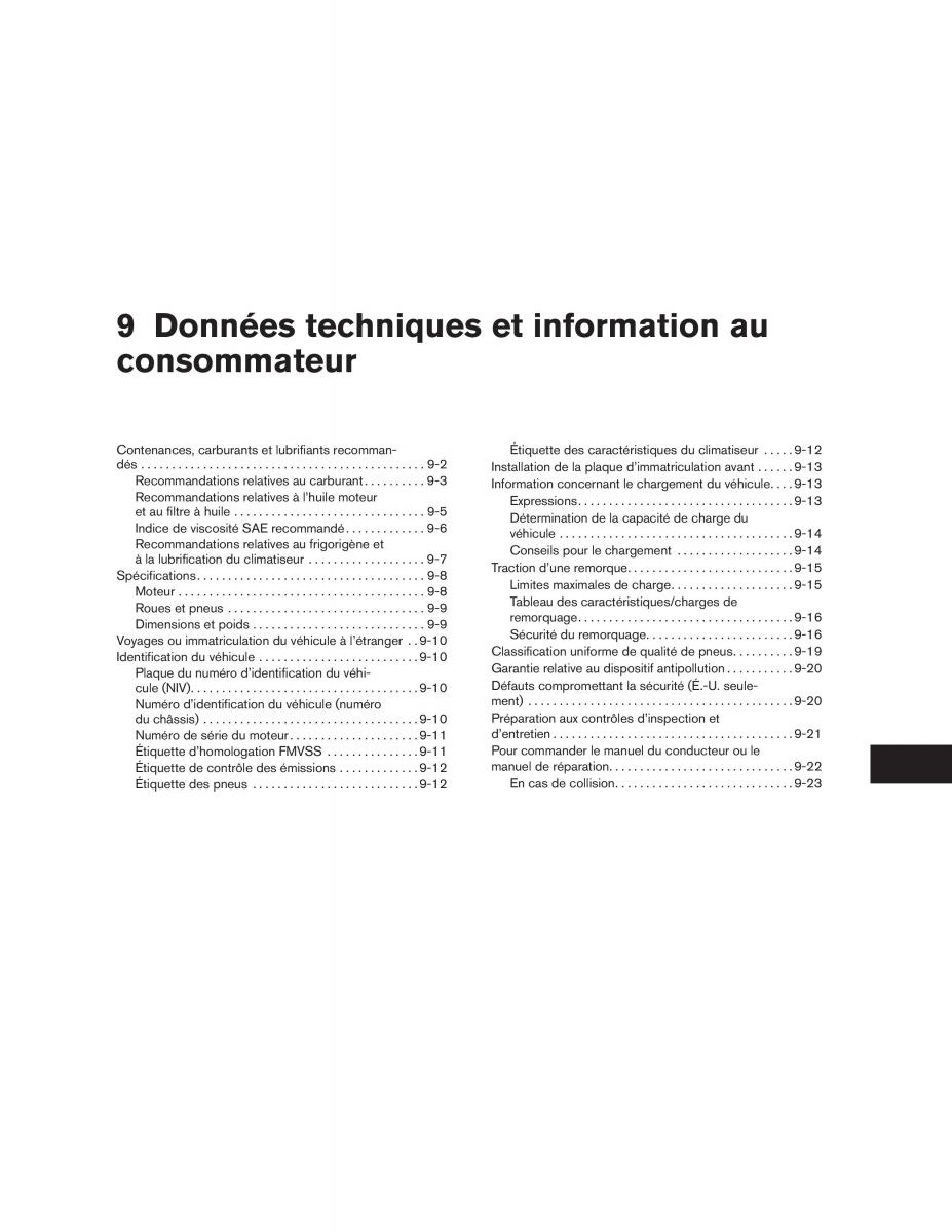 Nissan Sentra V 5 N16 manuel du proprietaire / page 233