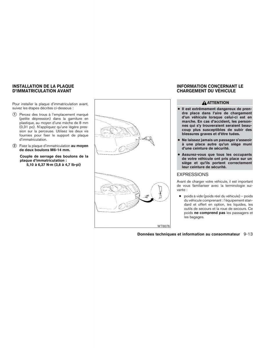 Nissan Sentra V 5 N16 manuel du proprietaire / page 245