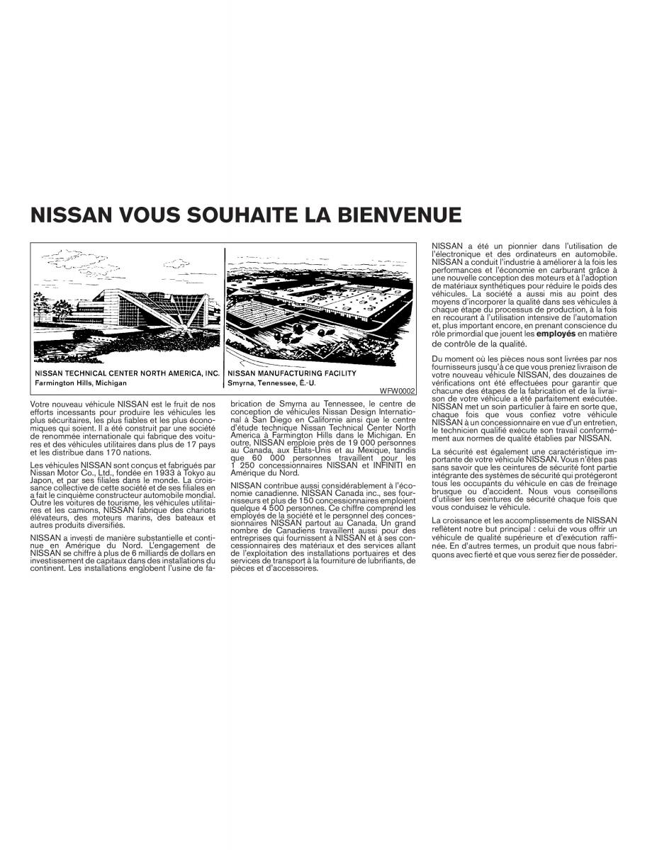 Nissan Sentra V 5 N16 manuel du proprietaire / page 3