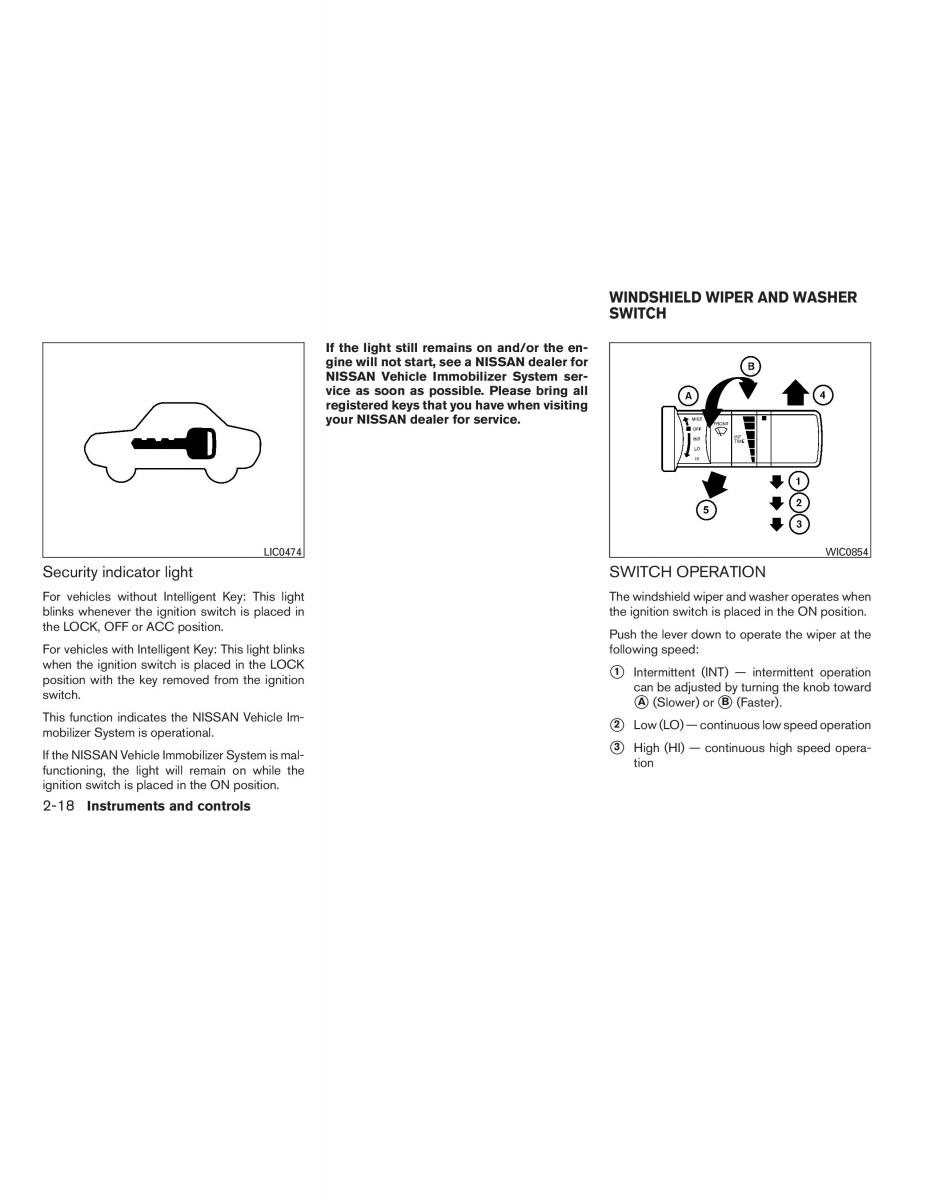 Nissan Sentra VI 6  owners manual / page 92