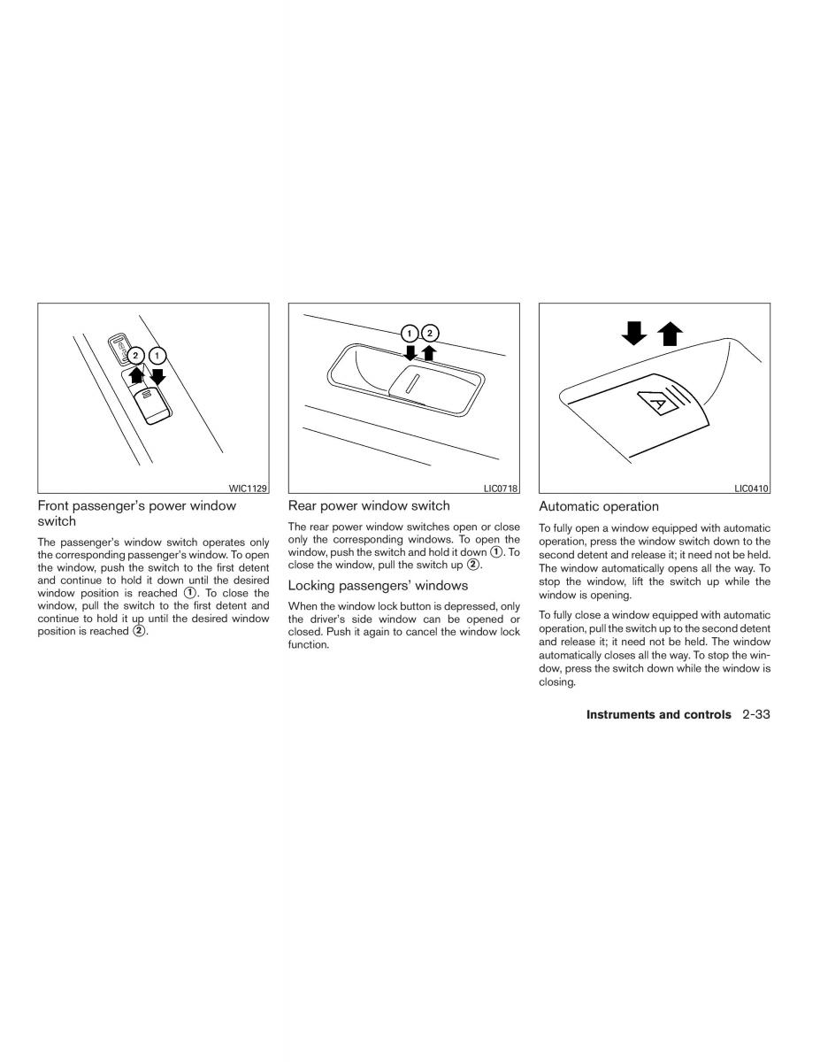 Nissan Sentra VI 6  owners manual / page 107