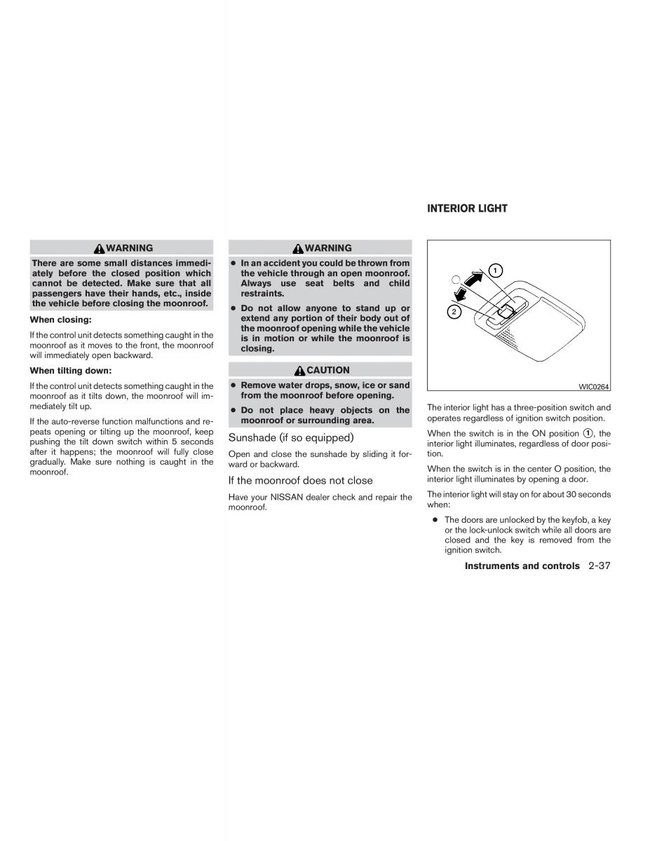 Nissan Sentra VI 6  owners manual / page 111