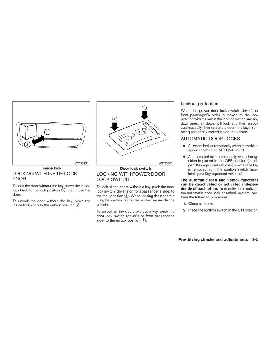 Nissan Sentra VI 6  owners manual / page 119