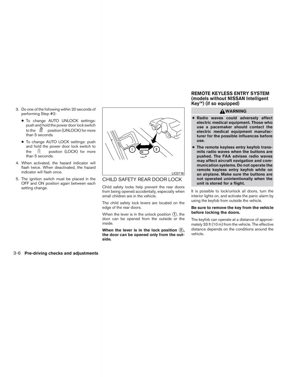 Nissan Sentra VI 6  owners manual / page 120