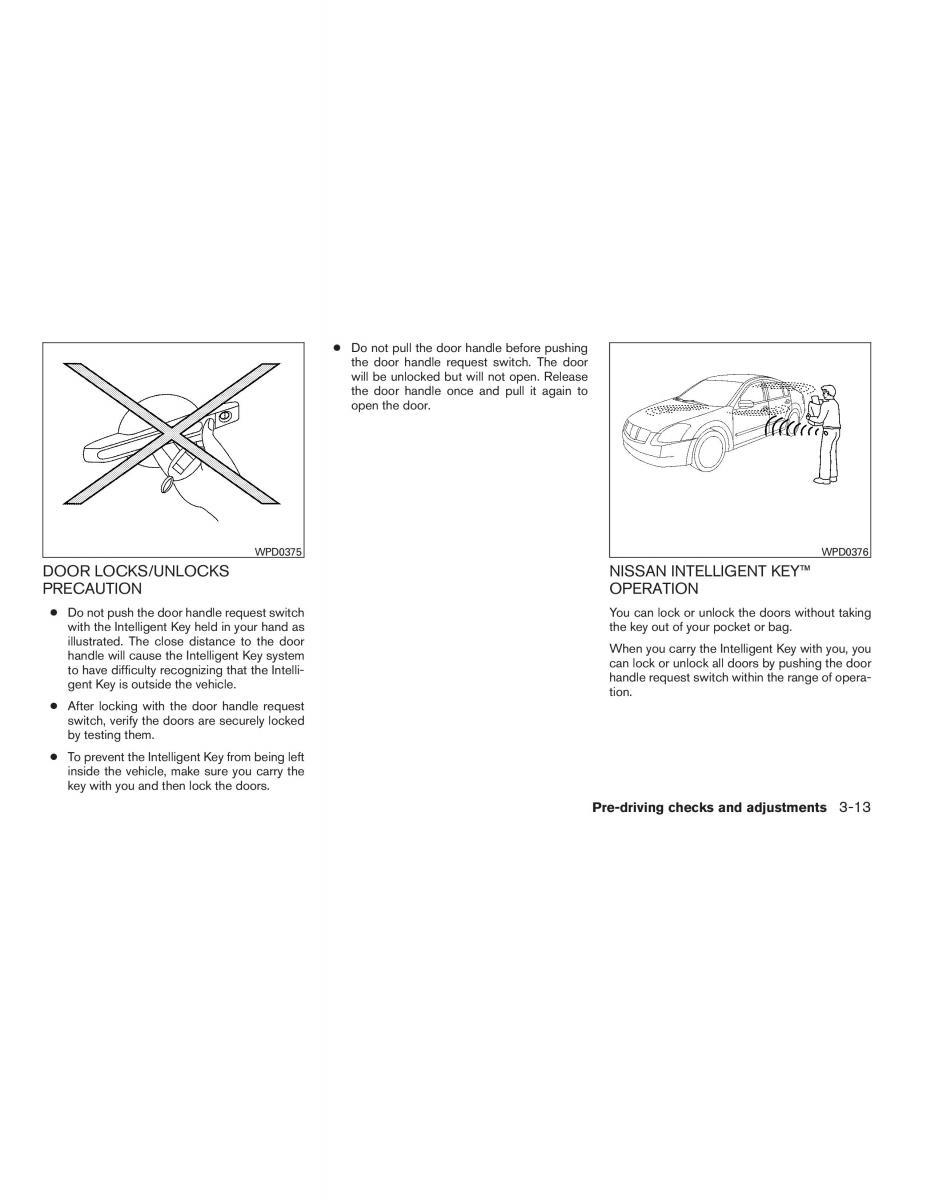 Nissan Sentra VI 6  owners manual / page 127