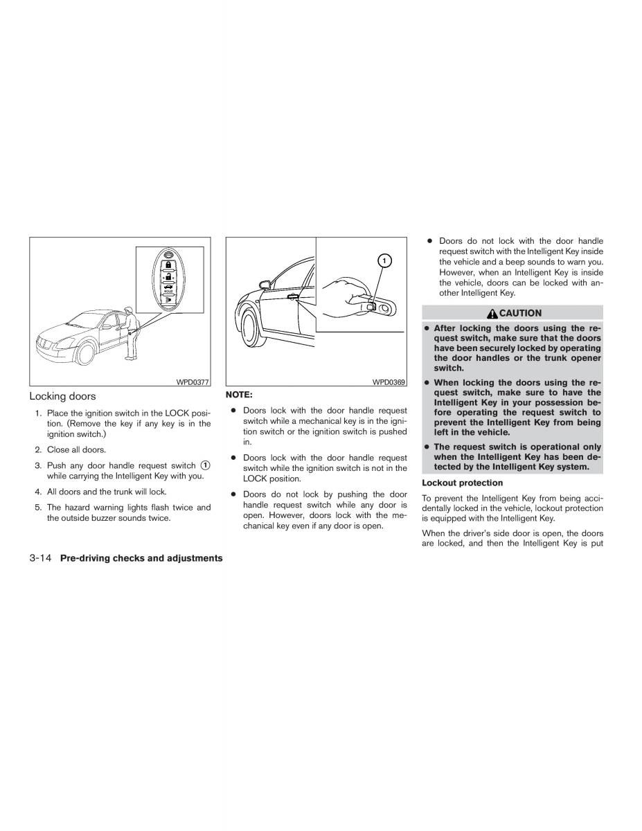 Nissan Sentra VI 6  owners manual / page 128