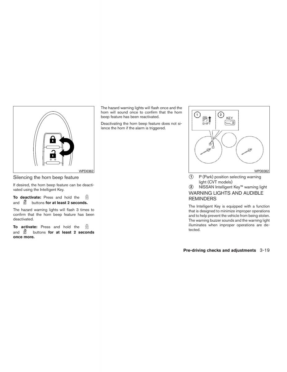 Nissan Sentra VI 6  owners manual / page 133